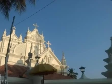 Built in 1578, Mar Hormizd Cathedral is the Syro-Malabar cathedral church in Angamaly, India.
