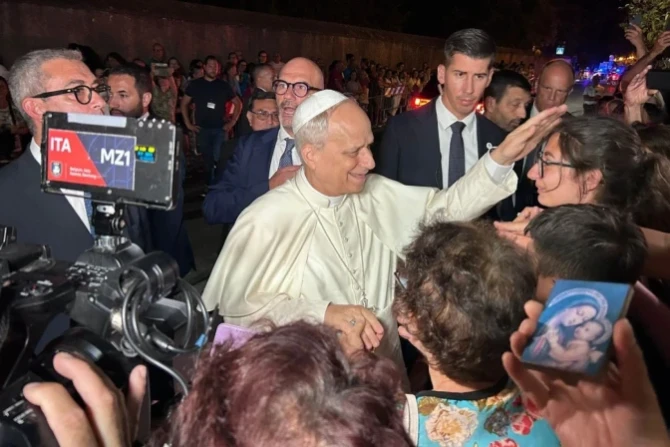 Pope Leo Castel Gandolfo