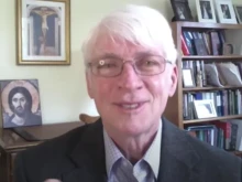 Ralph Martin appears on a December 2020 episode of “EWTN Live.”