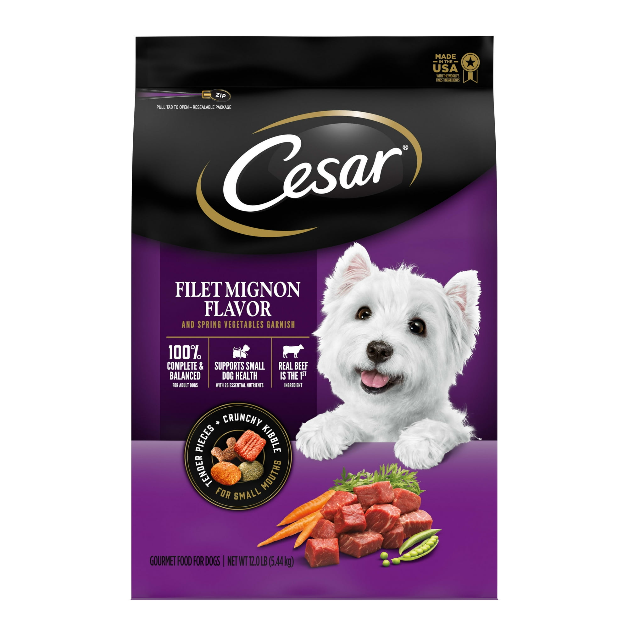 CESAR Small Breed Dry Dog Food