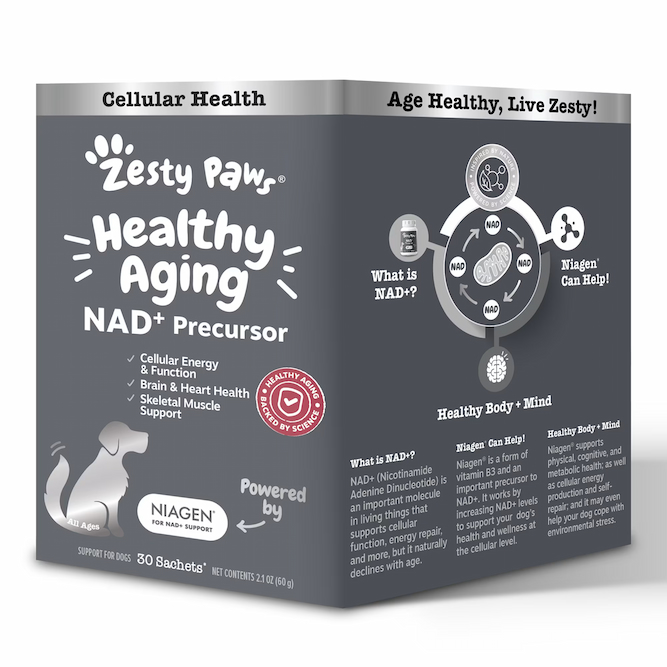 Zesty Paws Healthy Aging NAD+ Precursor