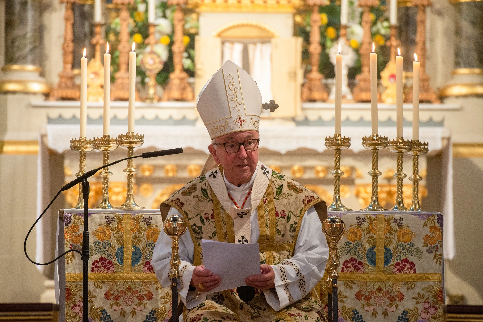 Cardinal Vincent Nichols (pictured celebrating a Mass in 2021) condemned in an Aug. 8, 2025, statement Israel’s plans to take over Gaza City.?w=200&h=150
