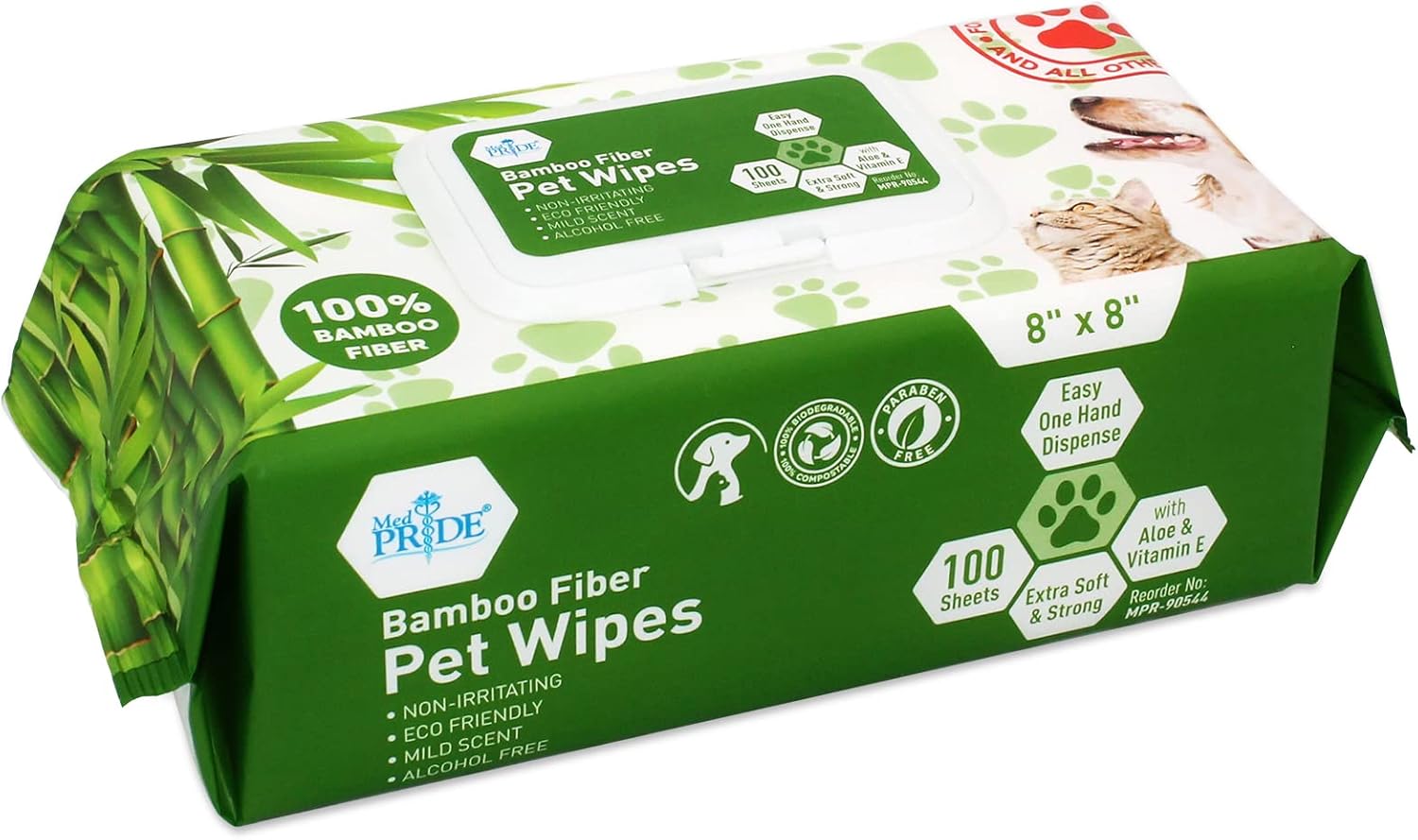 Booyah Tree Free Bamboo Pet Wipes