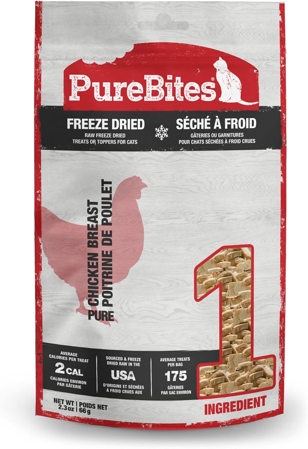 PureBites Freeze Dried Chicken Breast Cat Treats