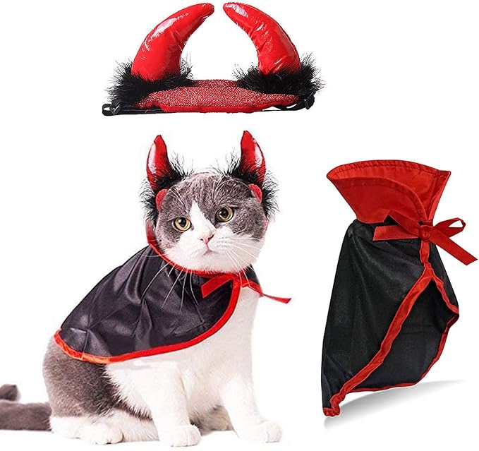 devil cat Halloween costume