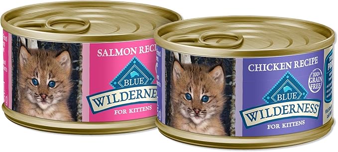 Blue Buffalo Wilderness High-Protein Grain-Free Kitten Paté