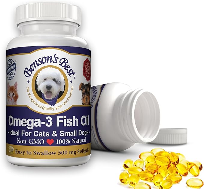 Benson’s Best Omega-3 for Cats and Small Dogs