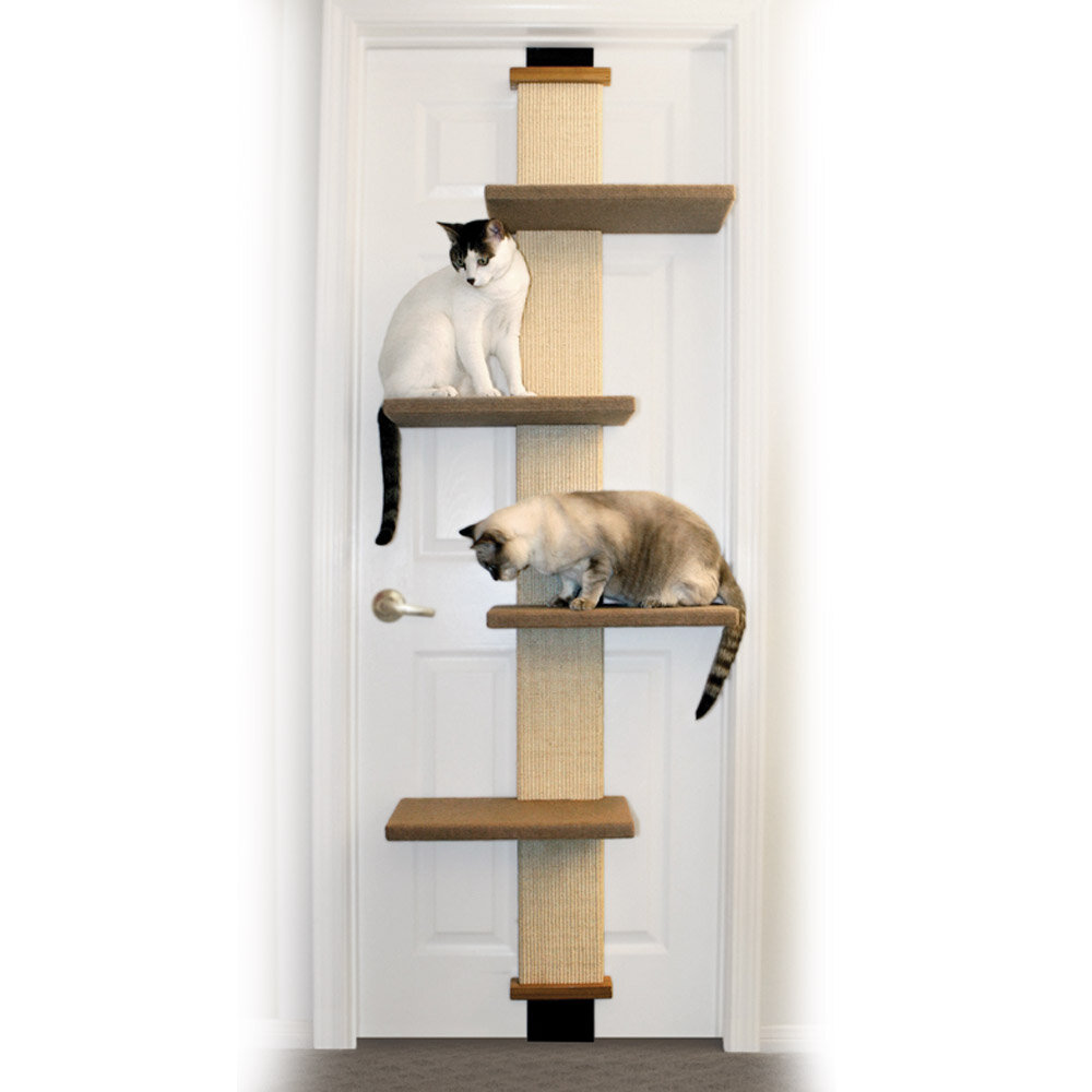 Over the door cat tree