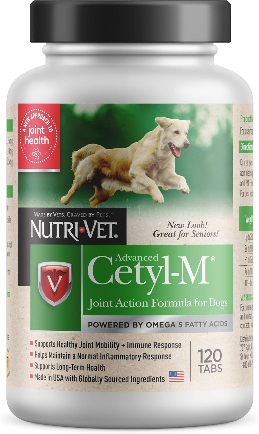 Cetyl M Advanced Dog Joint Action Tablets joint supplements for dogs