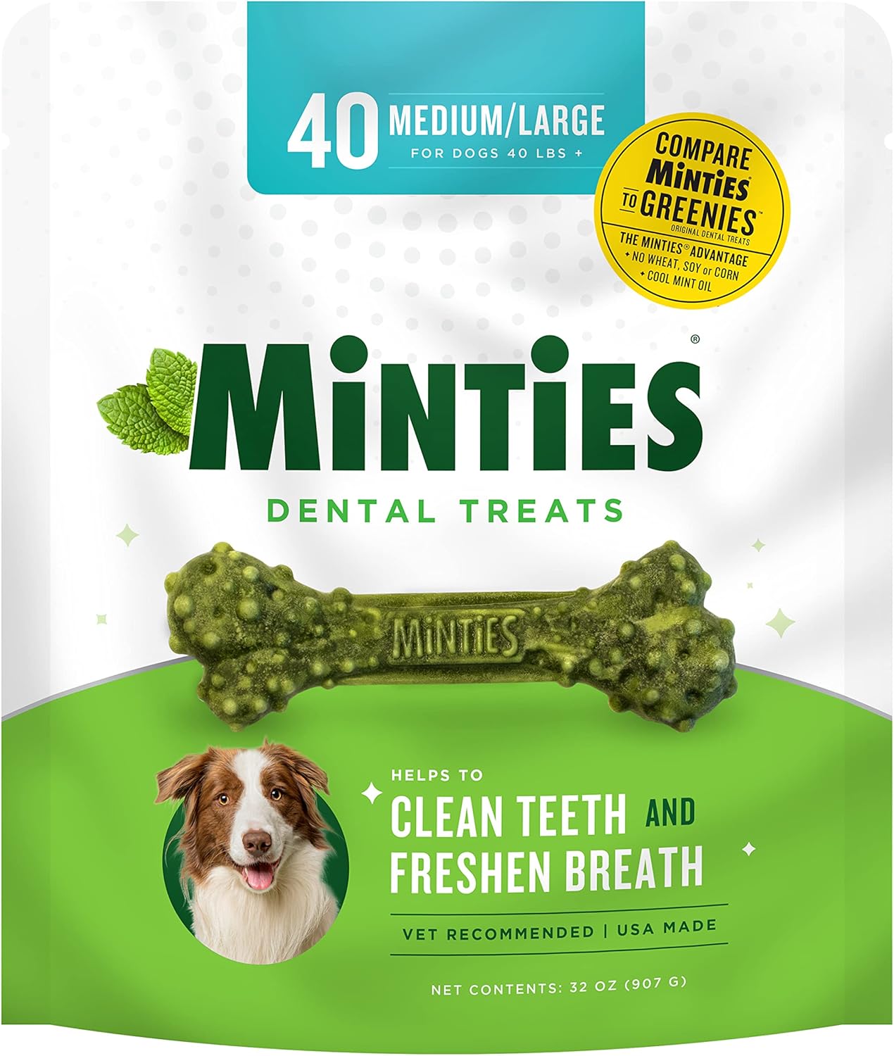 VetIQ Mintiest dental chews