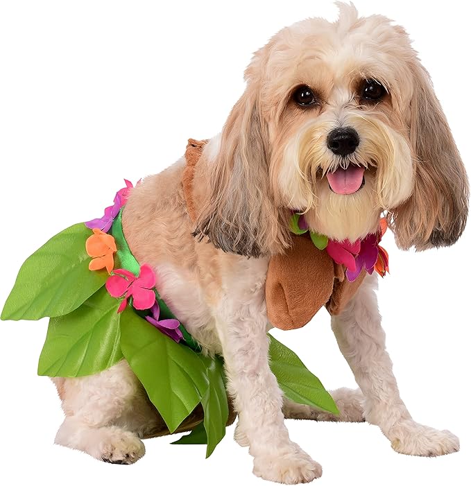 Hula Girl Dog Costume