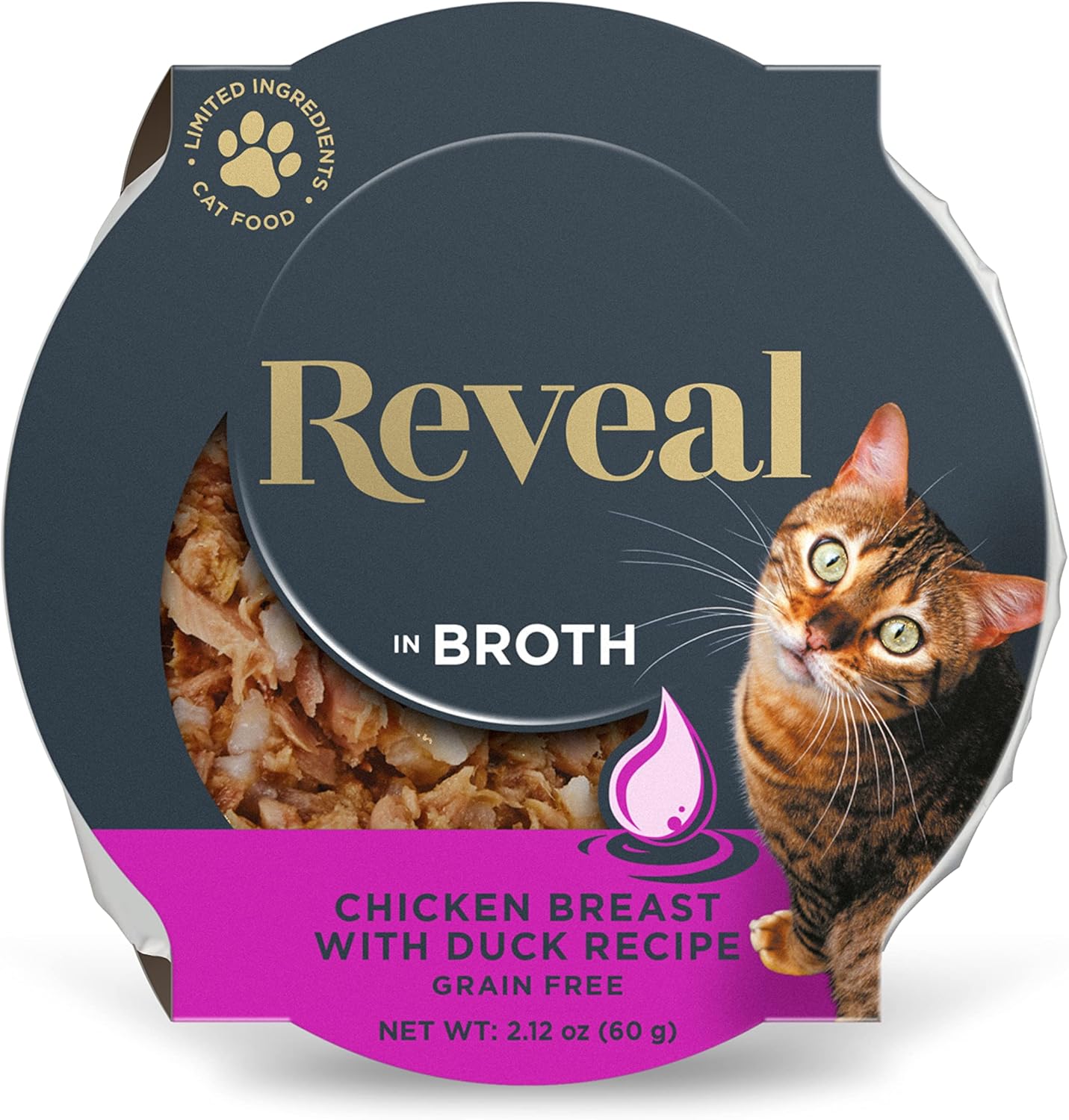 Reveal in Broth Grain-Free Wet Food