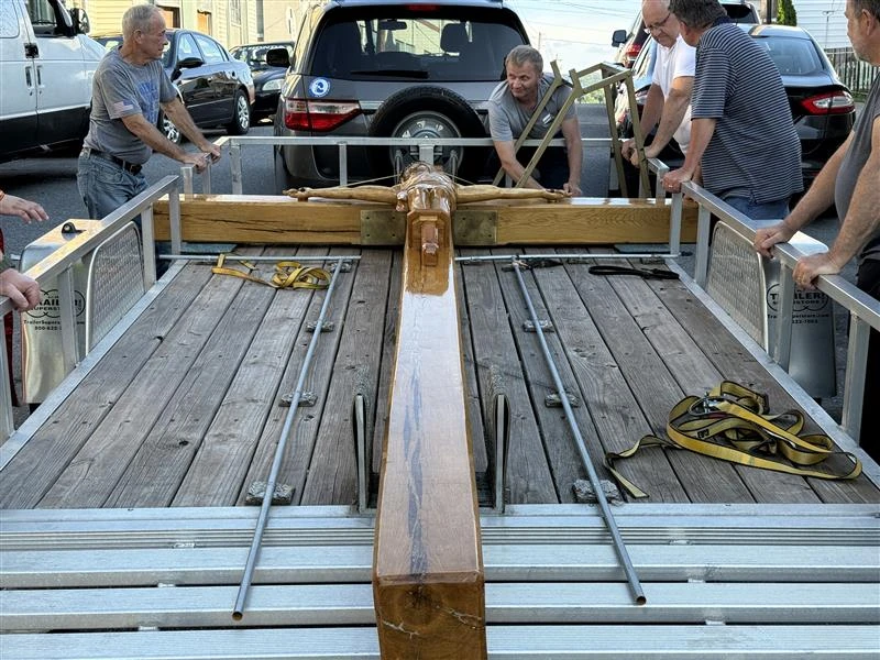 A 20-foot, 800-pound cross that has traveled to almost 50 European capitals, known as the “Cross of Gratitude,” has recently been welcomed by a Ukrainian Greek Catholic church in Shenandoah, Pennsylvania, the first parish of the Greek Catholic rite in America.?w=200&h=150