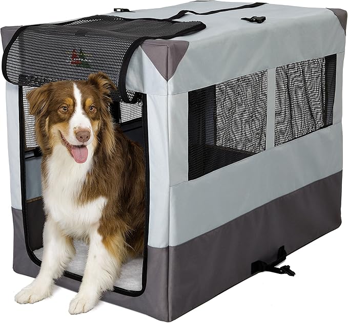 collapsible dog soft crate