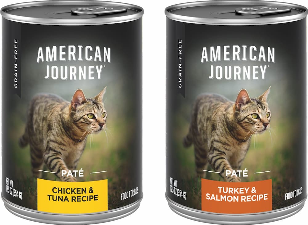 American Journey cat food variety