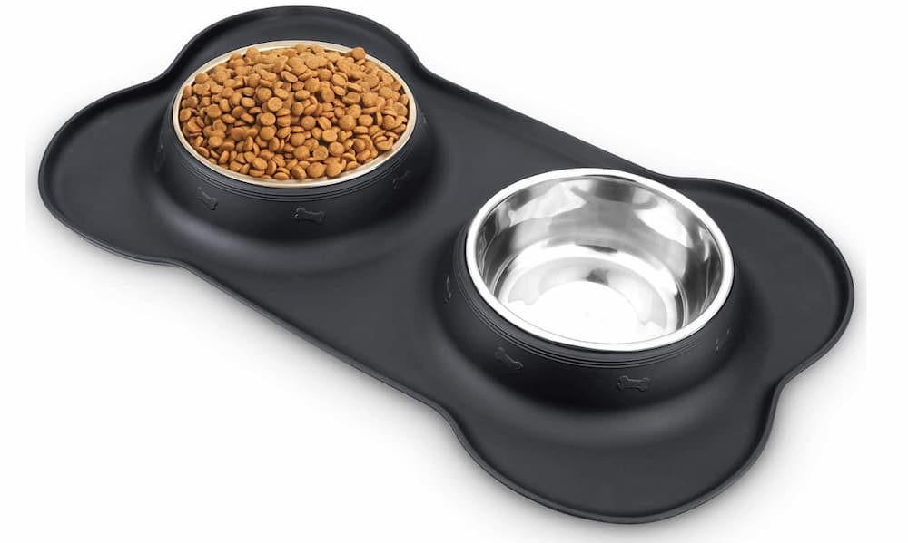 AsFrost Dog Food Bowls Stainless Steel Pet Bowls