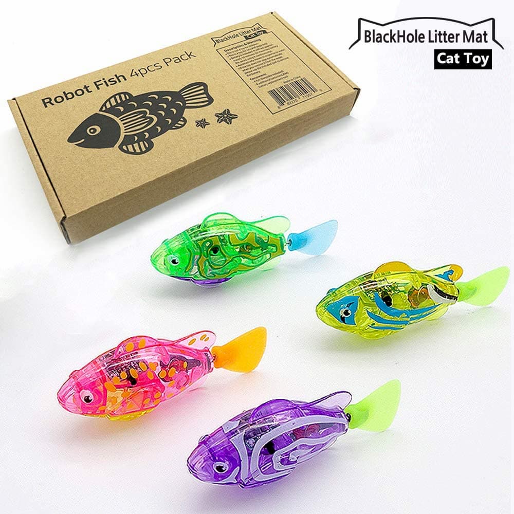 Blackhole robot fish toy