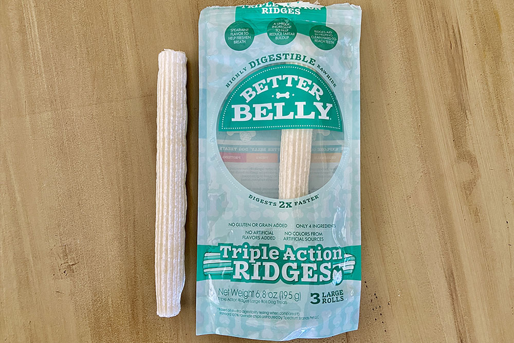 Better Belly Triple Action Ridges Dental Chews