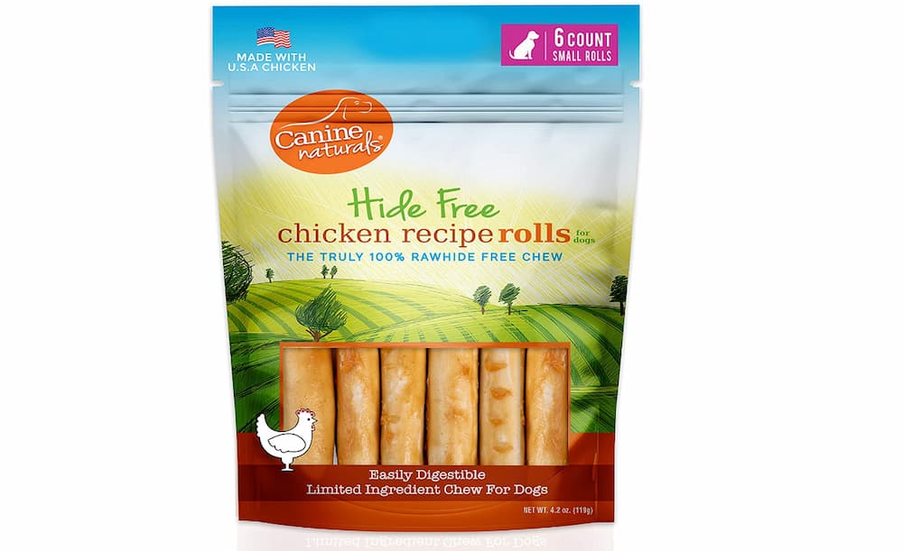 Canine Naturals Chicken Recipe Chew