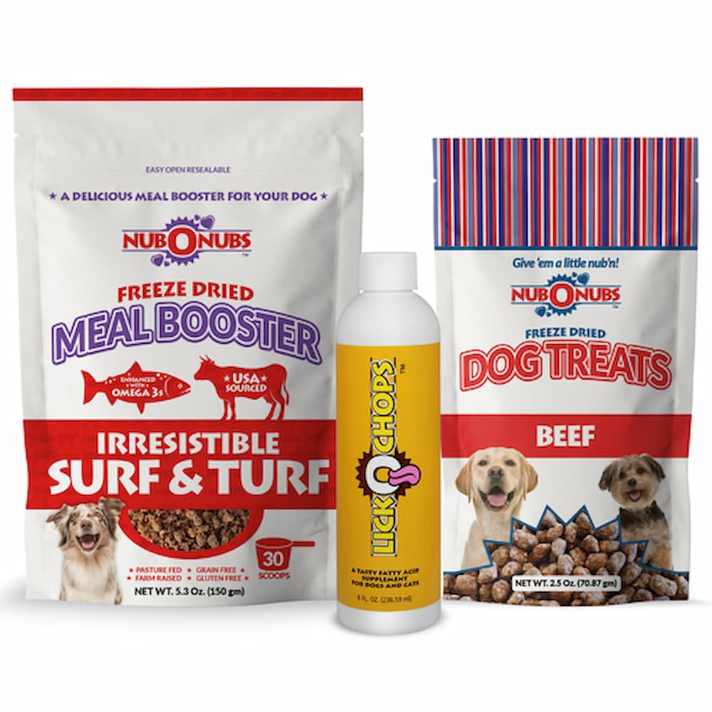 Meal booster and dog treats