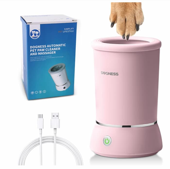 DOGNESS Automatic Dog Paw Cleaner and Massager