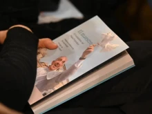 Cover of the book “The Teacher: The Humanism of Pope Francis.”