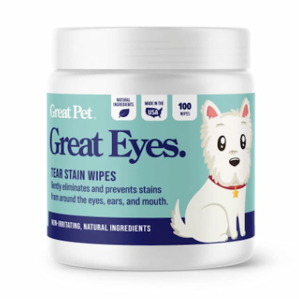 Great Eyes tear stain wipes