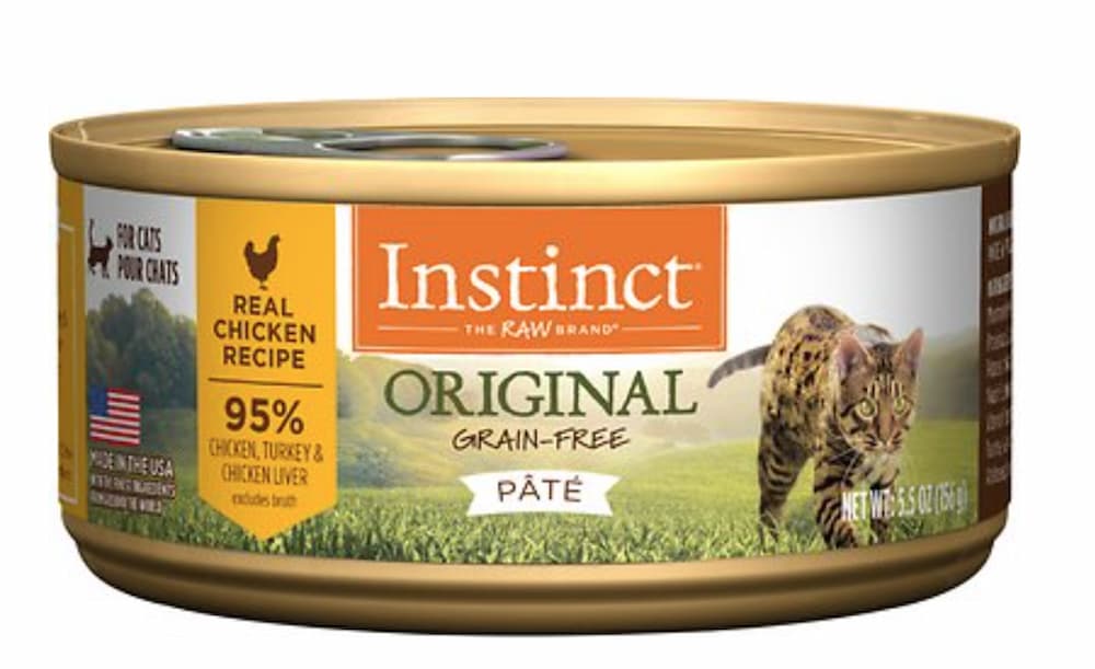 Instinct Original Grain-Free Pate Real Chicken Recipe Wet Canned Cat Food