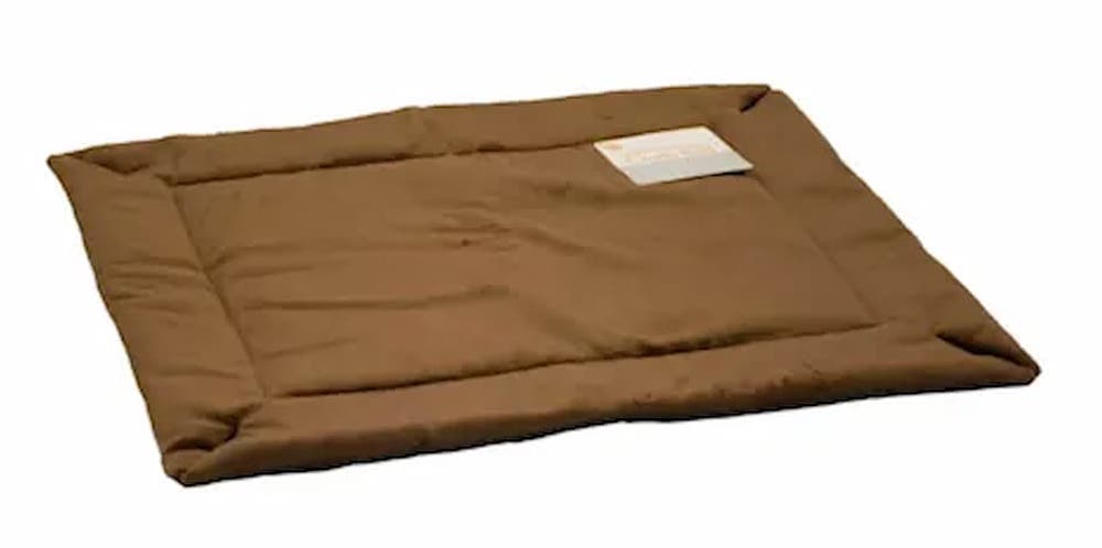 K&H Mocha Self Warming Crate Pad