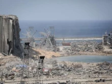 Damage after the Aug. 4, 2020, Beirut explosion.