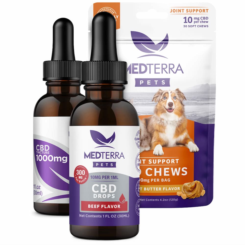 Medterra pet CBD products