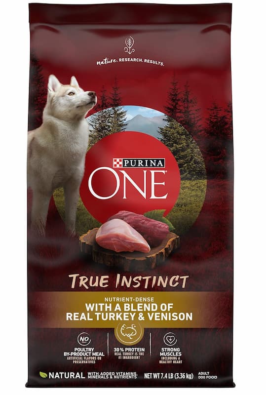 Purina ONE True Instinct Turkey and Venison Dry Dog Food