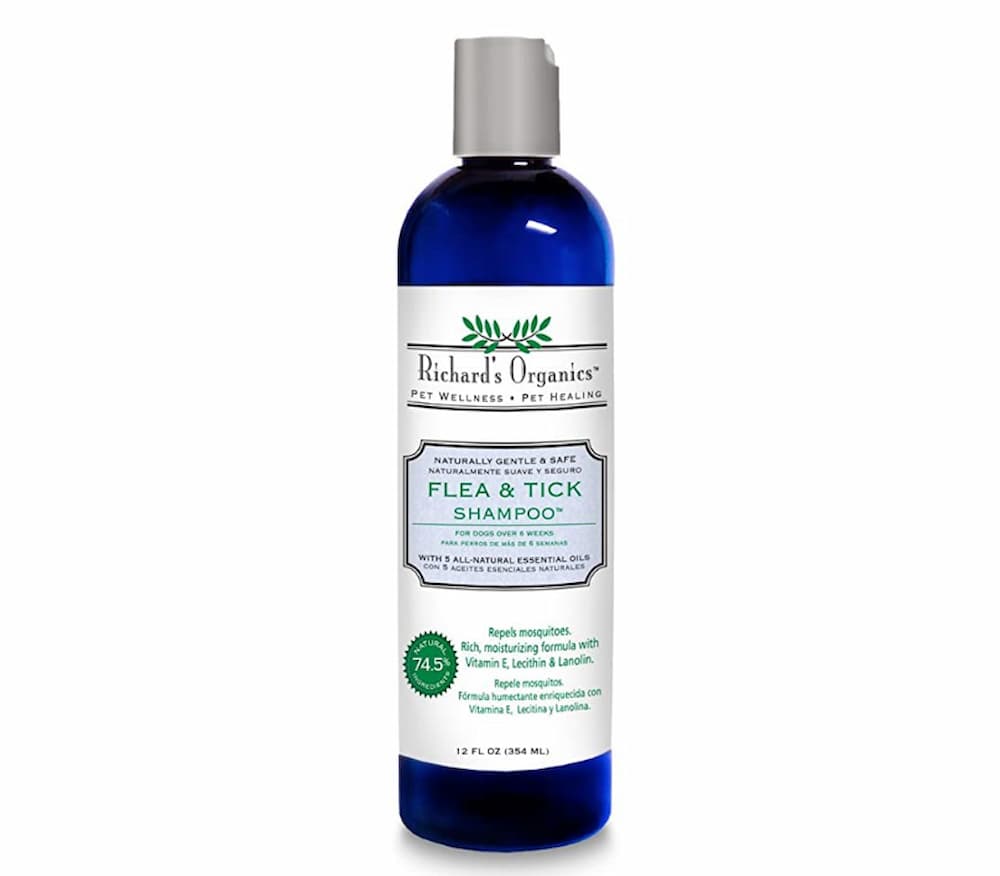 Richard’s Organics Flea and Tick Shampoo for Dogs