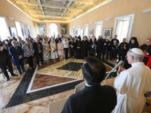 Pope Leo XIV on July 17, 2025, meets with a U.S. ecumenical group led by Cardinal Joseph Tobin and Greek Orthodox Archbishop Elpidophoros of America, encouraging them to “return to the roots of our faith” in their pilgrimage to Italy and Turkey.