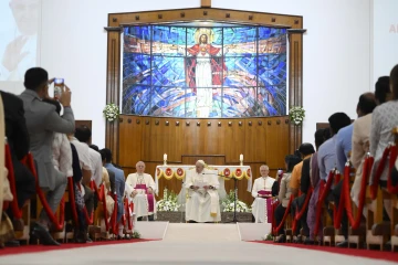 Pope Francis Sacred Heart Church in Manama, Bahrain, on Nov. 6, 2022.