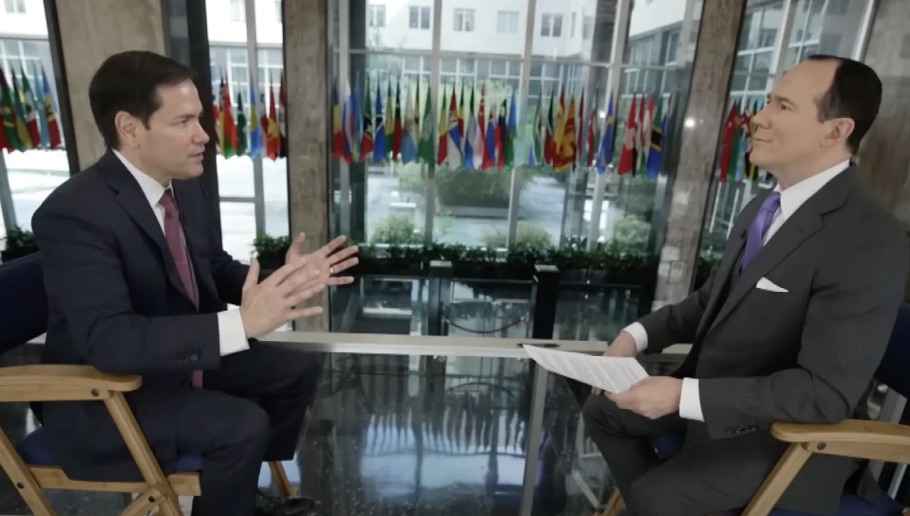 U.S. Secretary of State Marco Rubio is seen here during his Aug. 7, 2025 interview on the EWTN News program  “The World Over with Raymond Arroyo.”?w=200&h=150
