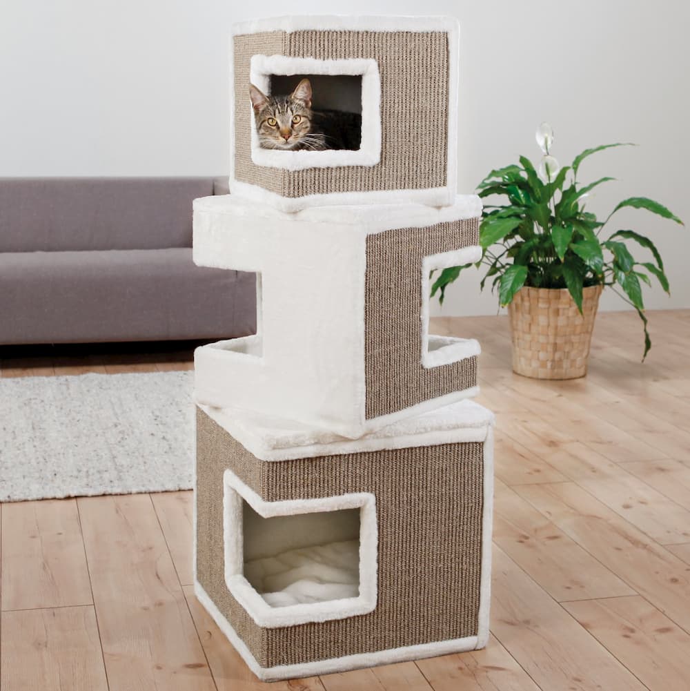 faux fur cat tree