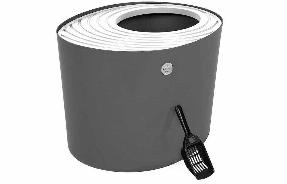 Iris dog-proof cat litter box