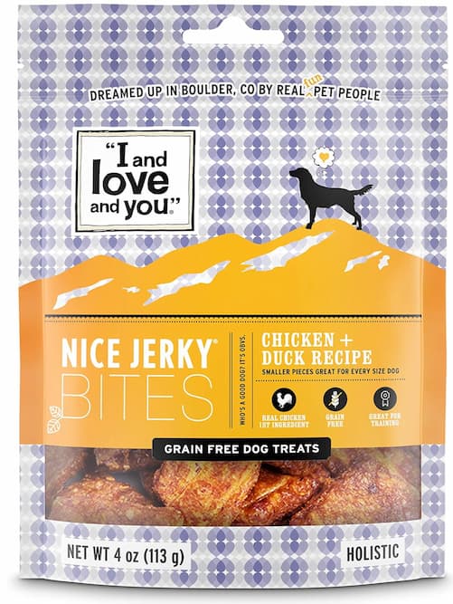 I and Love and You Nice Chicken + Duck Soft Grain Free Dog Treats