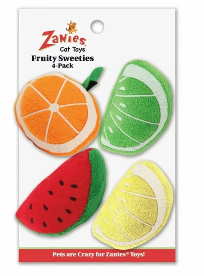 Fruity Sweeties cat toys