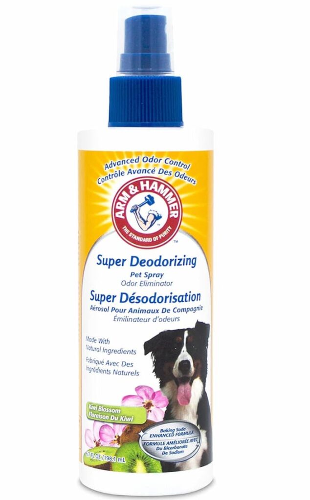 Arm and Hammer super deodorizing spray for dogs