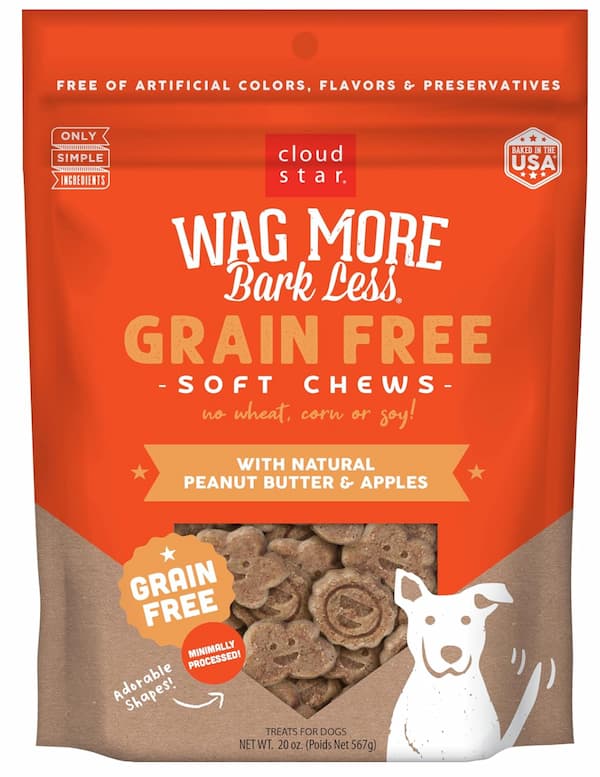 Wag More Bark Less from Cloud Star puppy treats