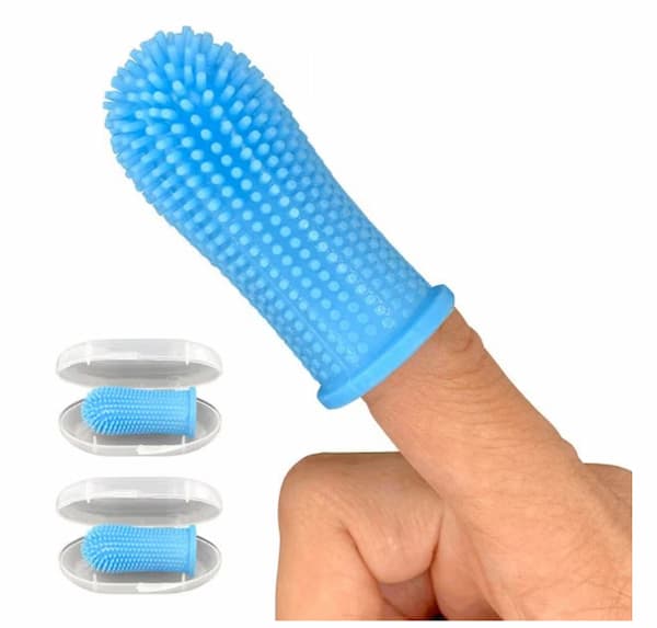 finger toothbrush for puppies