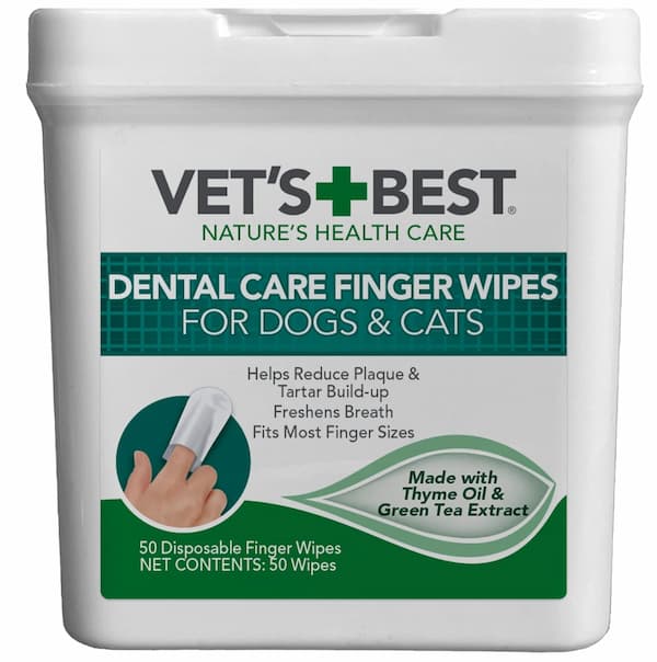 Vet's Best finger toothbrushes for dogs