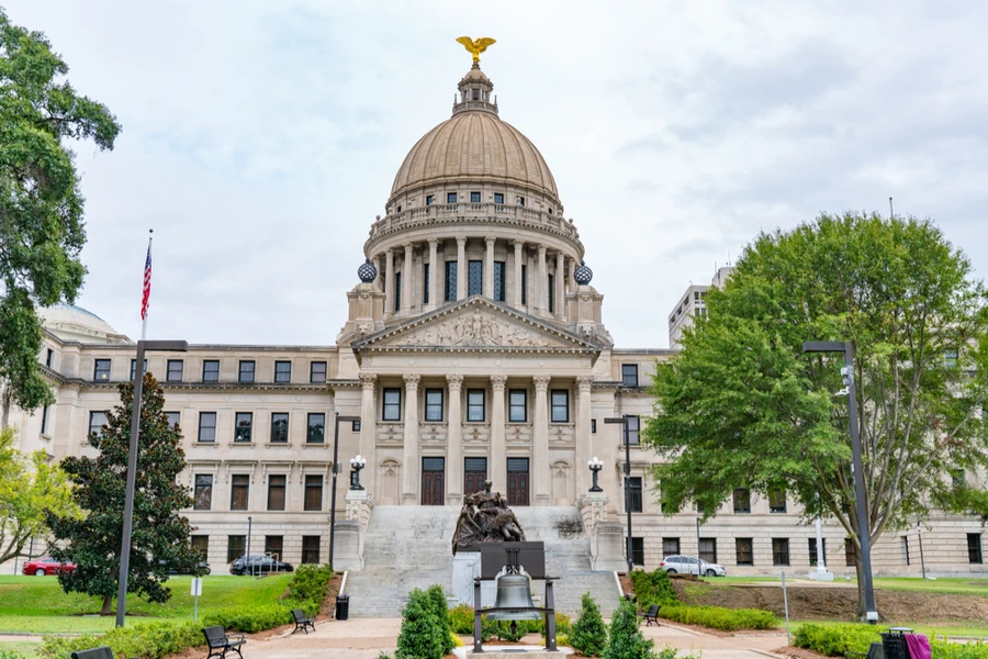The Mississippi state capitol building. The Mississippi Access to Maternal Assistance (MAMA) program connects mothers and families with assistance from state and faith-based organizations like Catholic Charities.?w=200&h=150