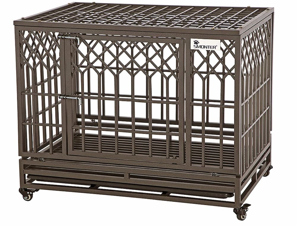 SMONTER Heavy Duty Dog Crate