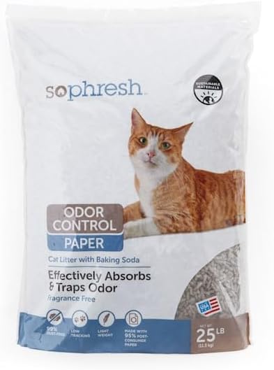 So Phresh Odor Control Paper Pellet Cat Litter