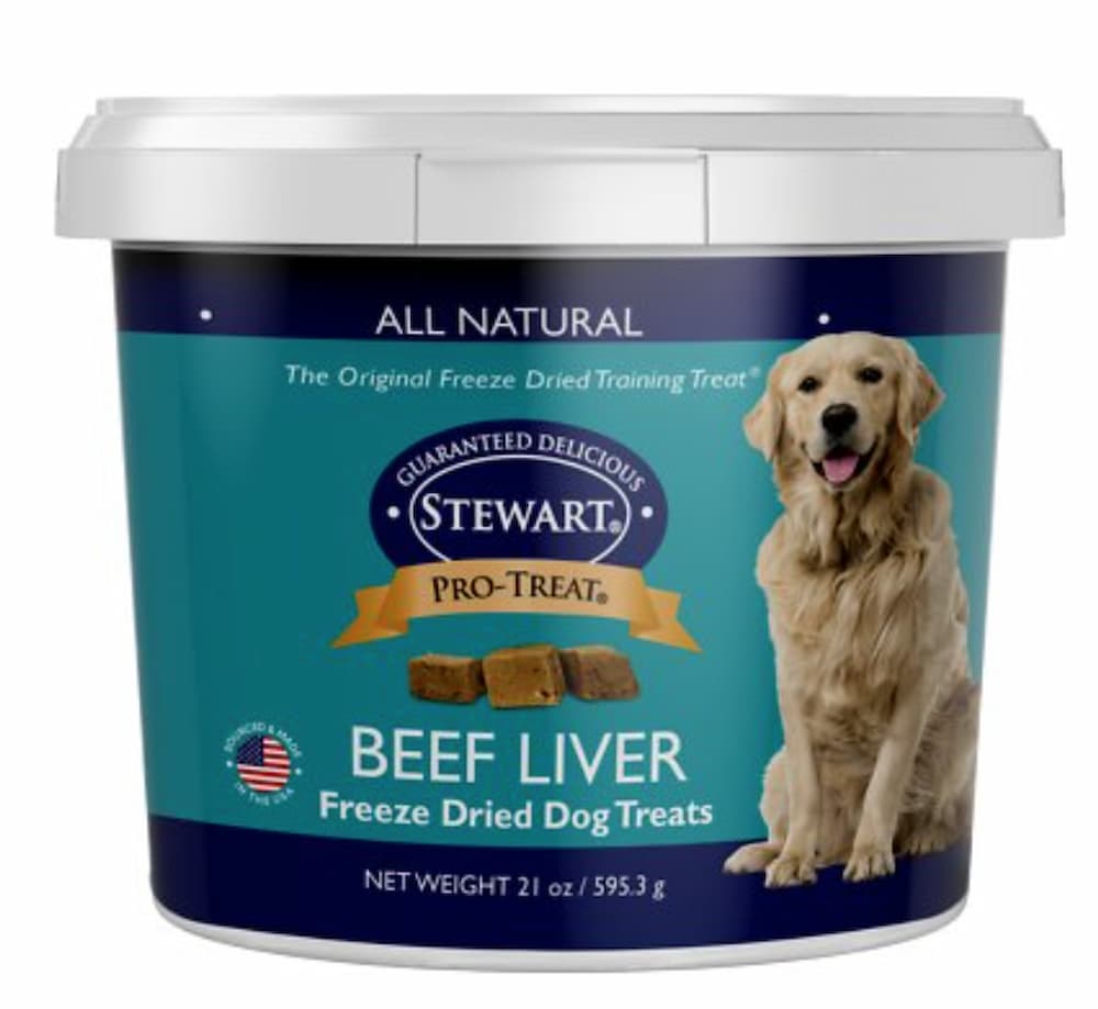 Stewart Pro-Treat Beef Liver Freeze-Dried Raw Dog Treats