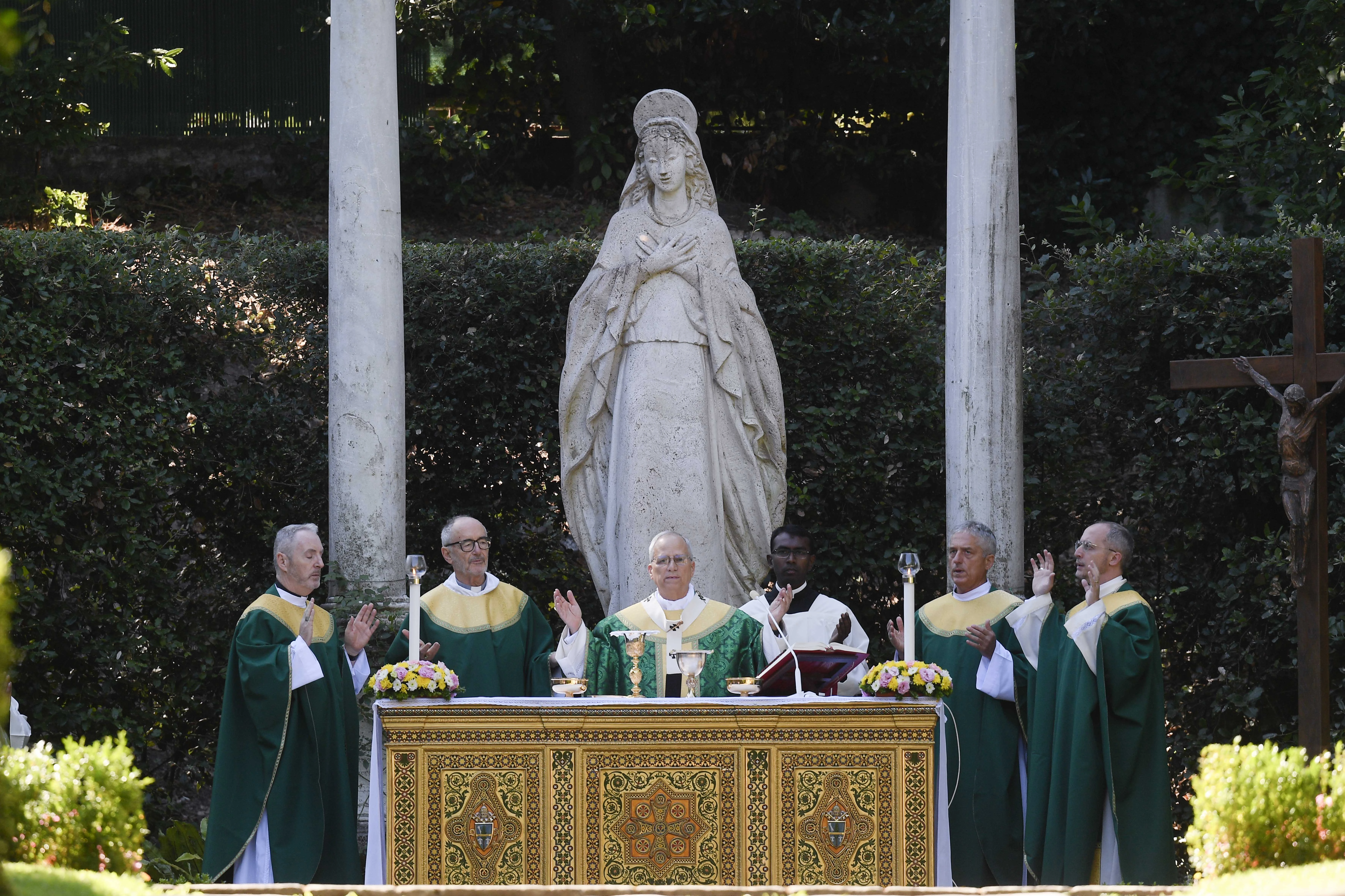 Pope Leo XIV celebrates Mass for the Care of Creation at Castel Gandolfo on Wednesday, July 9, 2025.?w=200&h=150