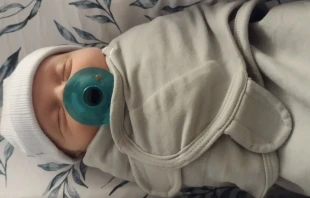 Conceived in 1994, Thaddeus Daniel Pierce was born in 2025. Credit: Courtesy of Lindsey Pierce